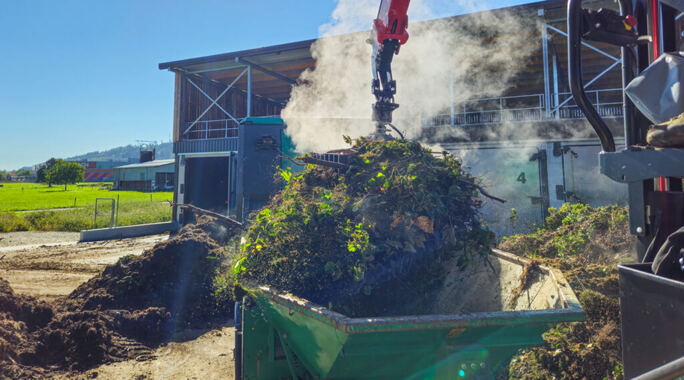 Kompost- und Rindenschreddern